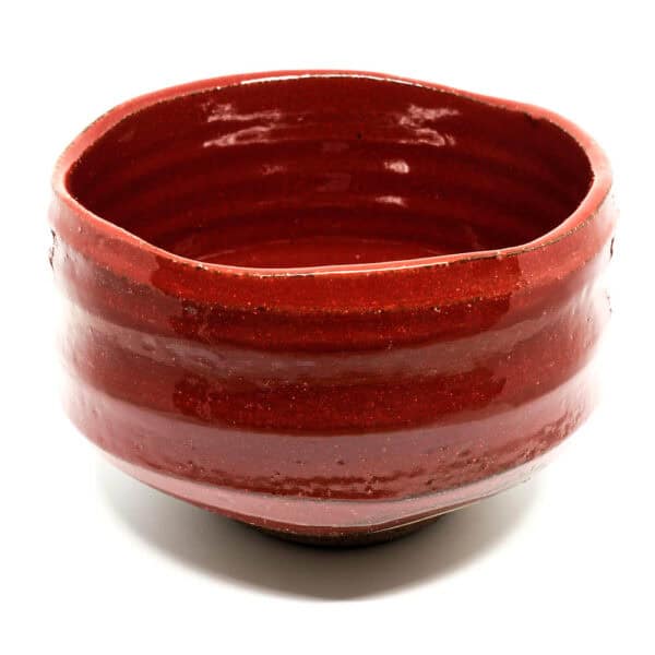 original-japanische-matchaschale-rot.jpg Matchaschale rot, original japanisch